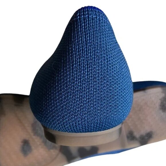 ROTHY’S super comfy The Flat in Deep Ocean Women’s Size 9.5 with inserts EUC - Picture 4 of 15